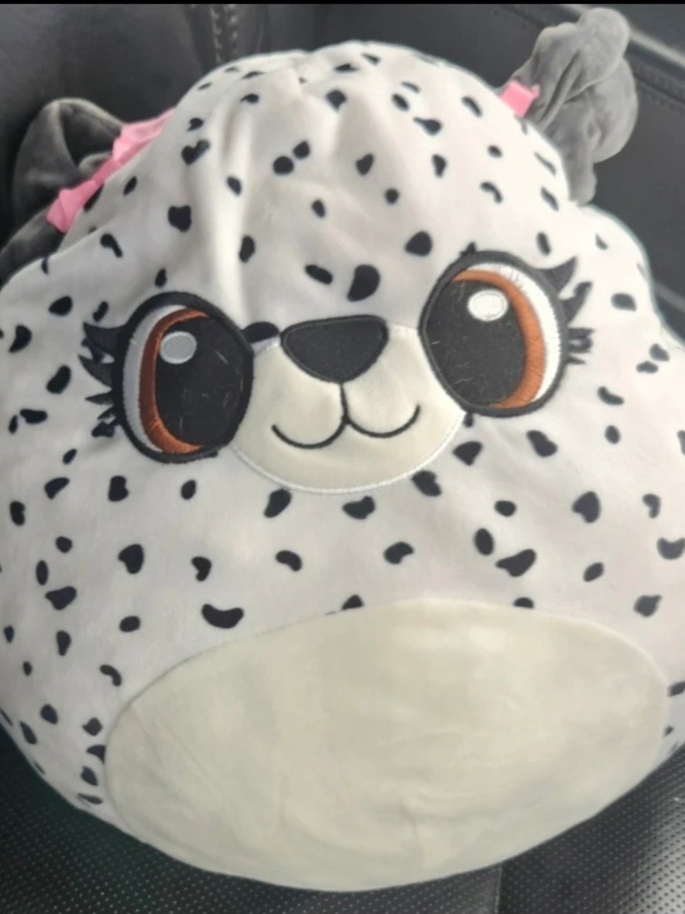 Claire's Exclusive Squishmallow 12" Dalmatian Dog Dixie Dominique Plush No Tag